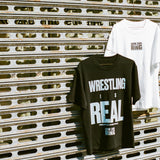 Wrestling is Real Tee - Black