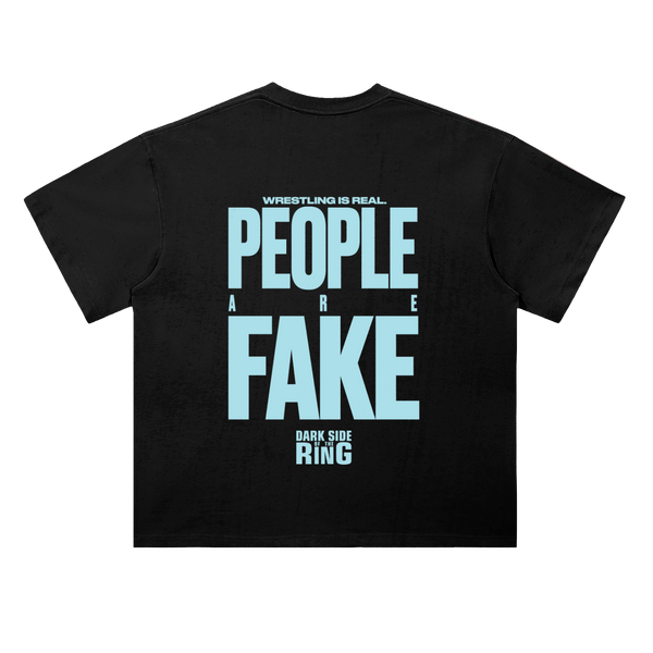 Wrestling is Real Tee - Black