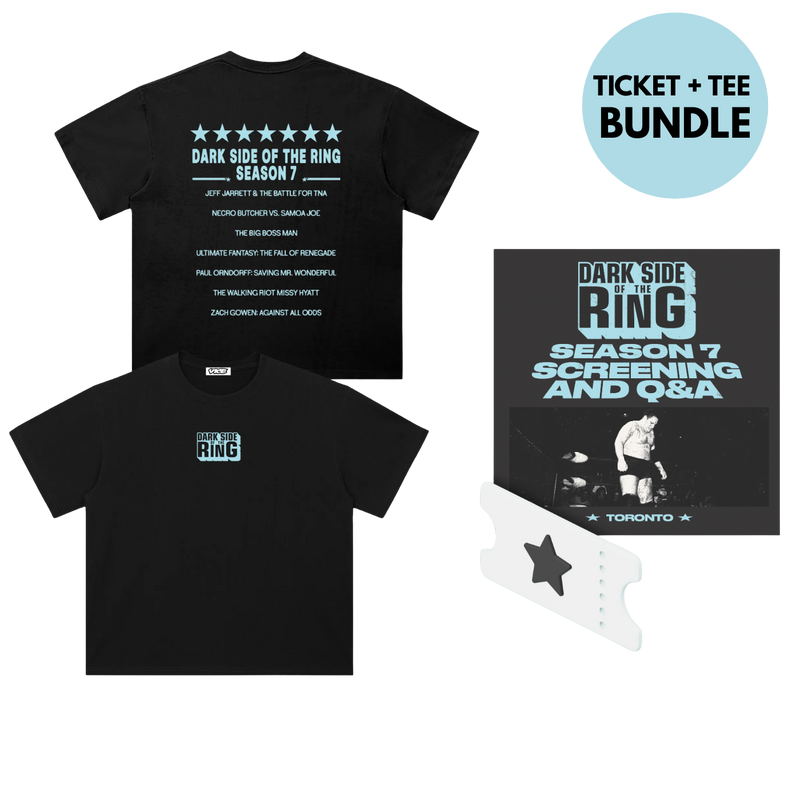 Dark Side of the Ring Toronto Screening Ticket + Tee Bundle