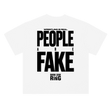 Wrestling is Real Tee - White